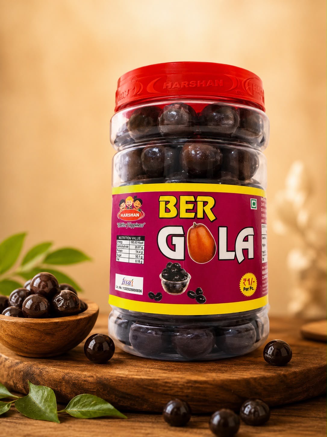 Jamun Ber Gola / 20 Pieces / Rangla Swaad