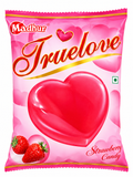 Truelove Heart Shaped Strawberry Candy / Pack of 20 / Rangla Swaad